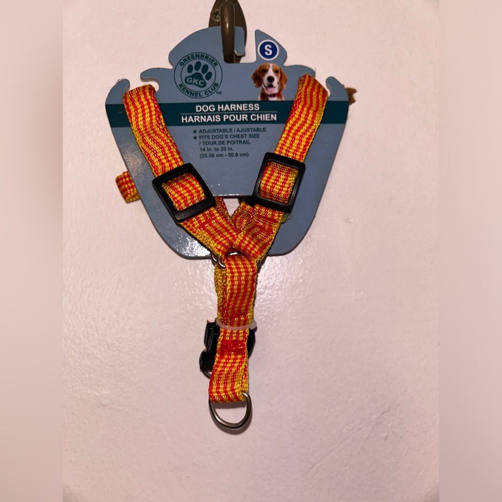 Orange | Black | Red Pet Harness